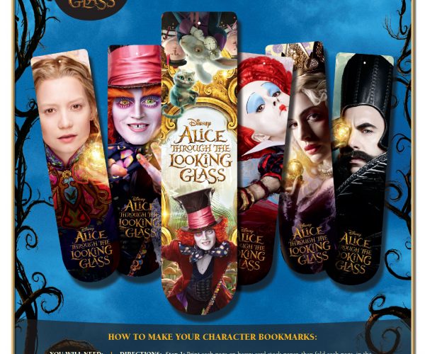 Alice Through The Looking Glass Activity Sheets