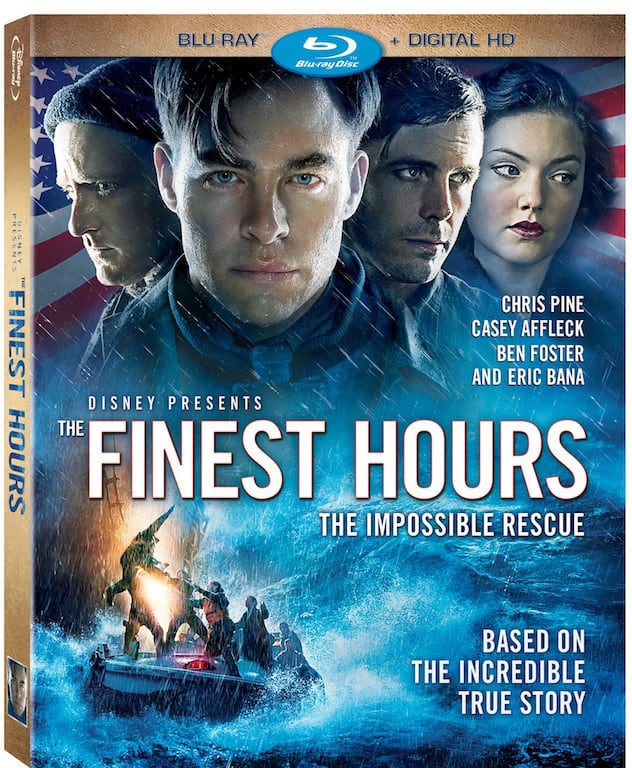 finest hours, disney movie, blu ray dvd