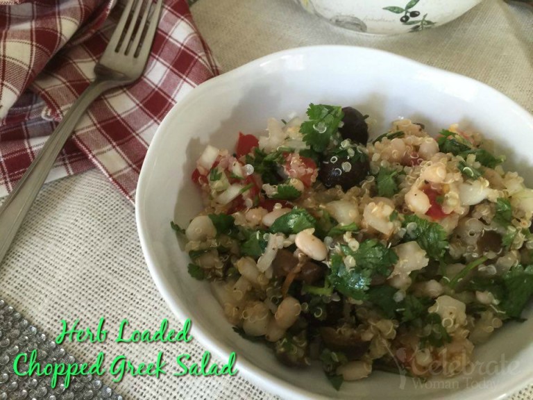 Herb Loaded Chopped Greek Salad