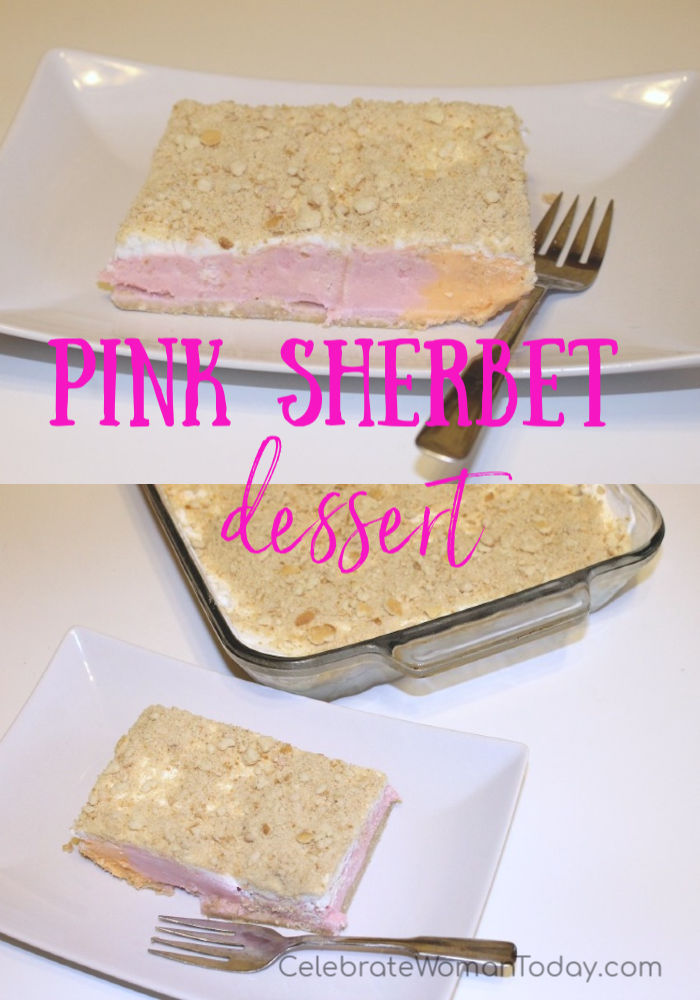 Pink Sherbet Dessert Recipe Valentines Day