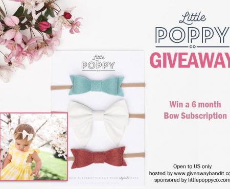 Every Day Is Bright With A Little Poppy Bow