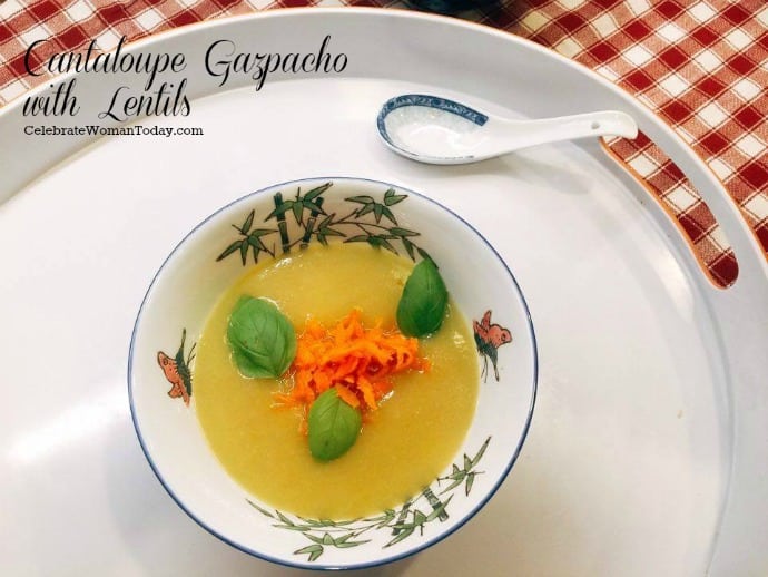 Gazpacho with Lentils