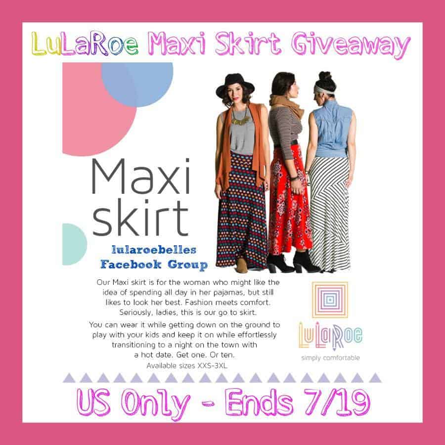 LuLaRoe Maxi Skirt