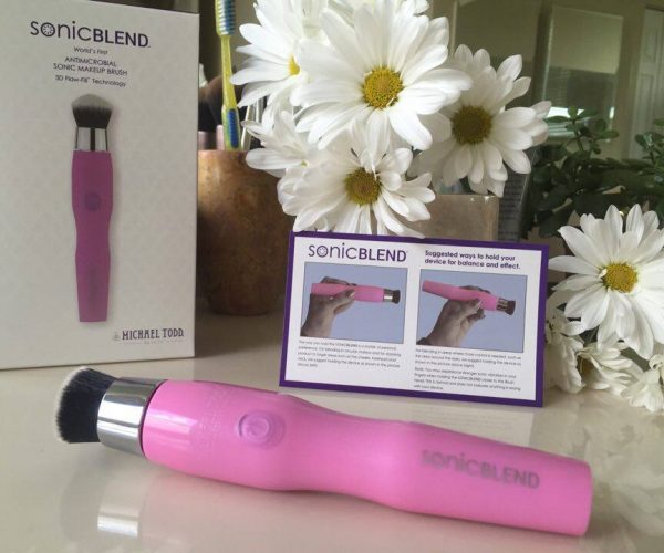 Makeup Application Is A Breeze With sonicBLEND Antimicrobial Brush