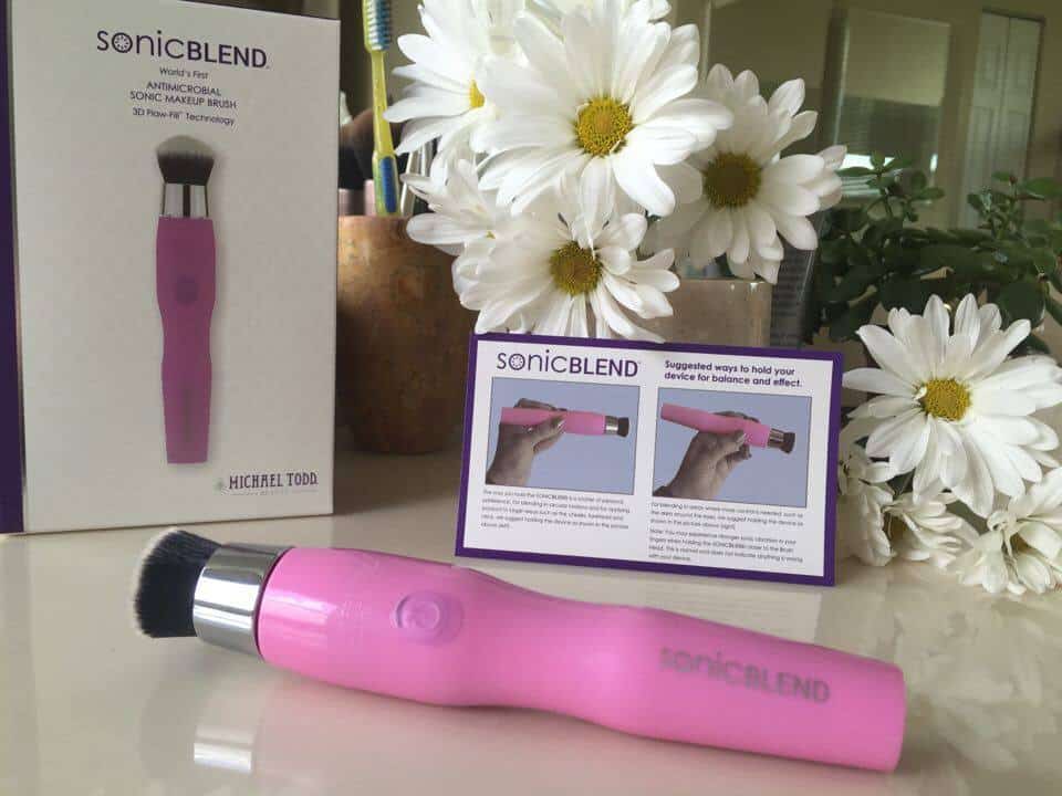 best makeup brushes, sonicBlend antimicrobial makeup brush
