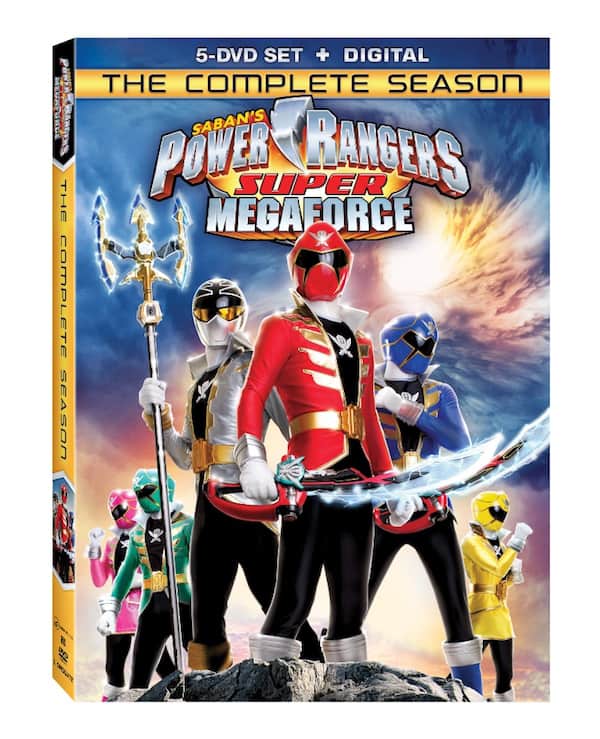 Power Rangers Megaforce DVD Complete Season