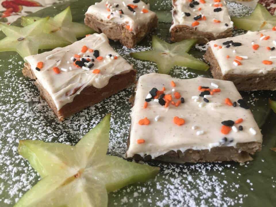 Apple Cake With Maple Frosting