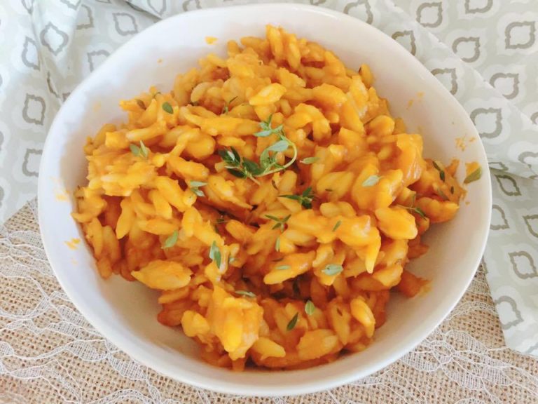 Pumpkin Orzo Pasta Recipe