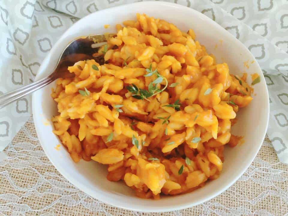 Pumpkin Orzo Pasta Recipe