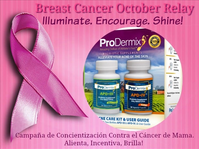 Breast Cancer Awareness Relay, ProDermix probiotics