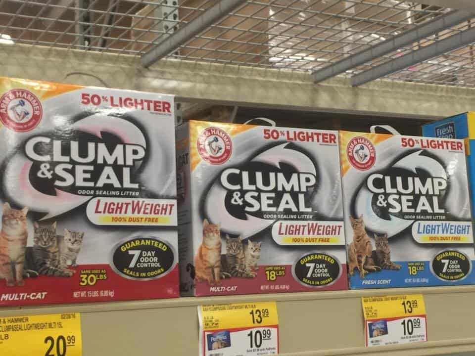 Arm & Hammer Clump & Seal Cat Litter