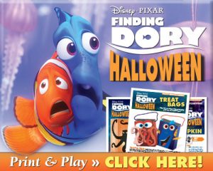 Disney Finding DORY Halloween Pumpkin Carving Patterns FREE Download