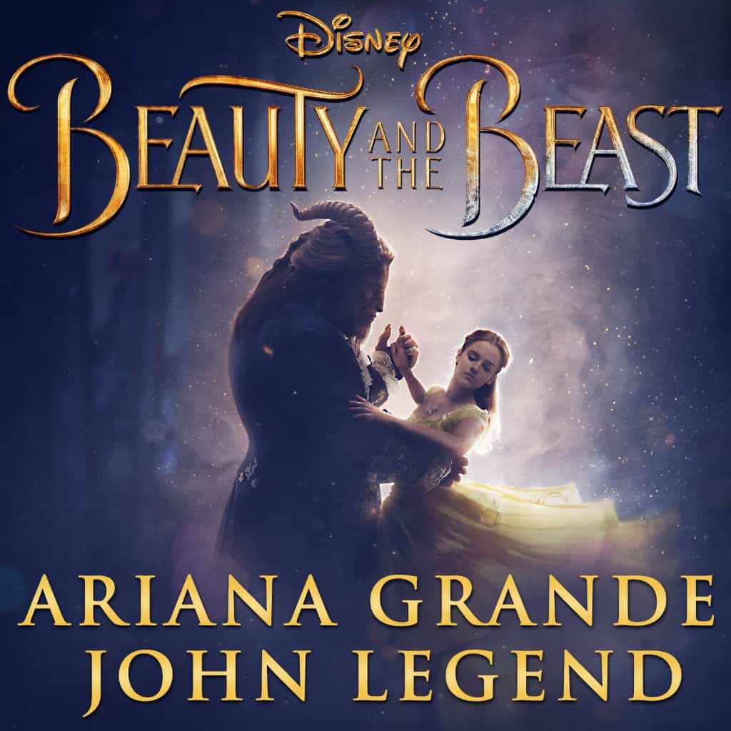 Ariana Grande and John Legends in Beauty And The Beast