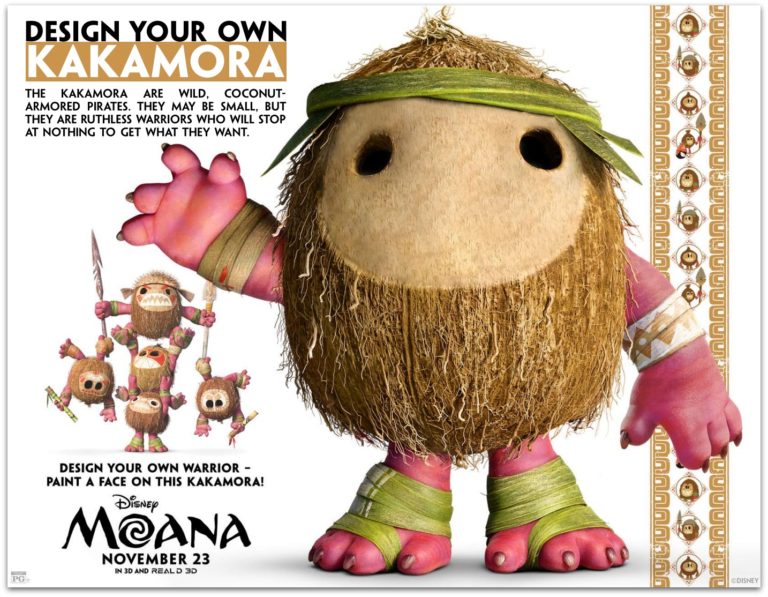 Moana 30 Easter Eggs Fun Facts, MOANA Crafts And Activity Sheets