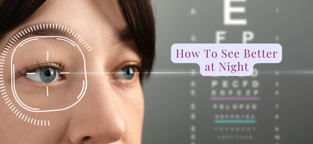 woman's eyesight