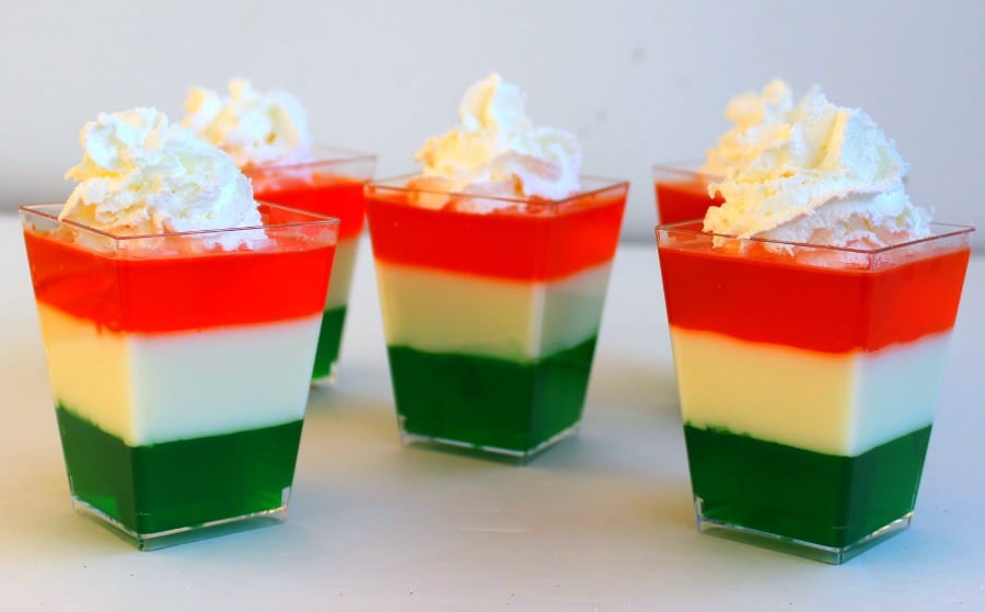 St Pattys Day Parfaits
