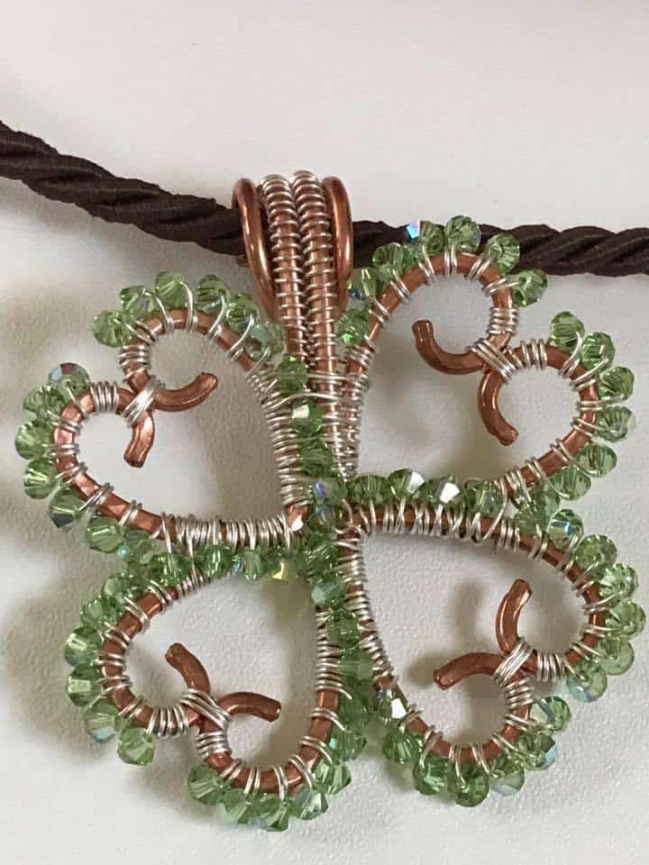 CLOVER Leaf Necklace, Lexi Butler Designs 