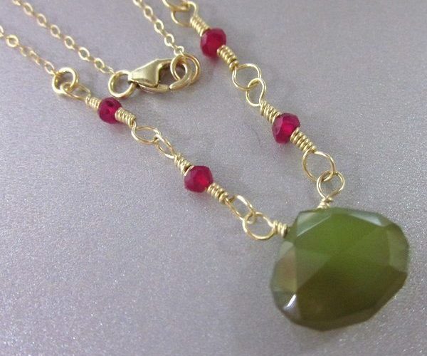 Bring Your Mind, Body, Spirit Into Alignment With Chalcedony Necklace