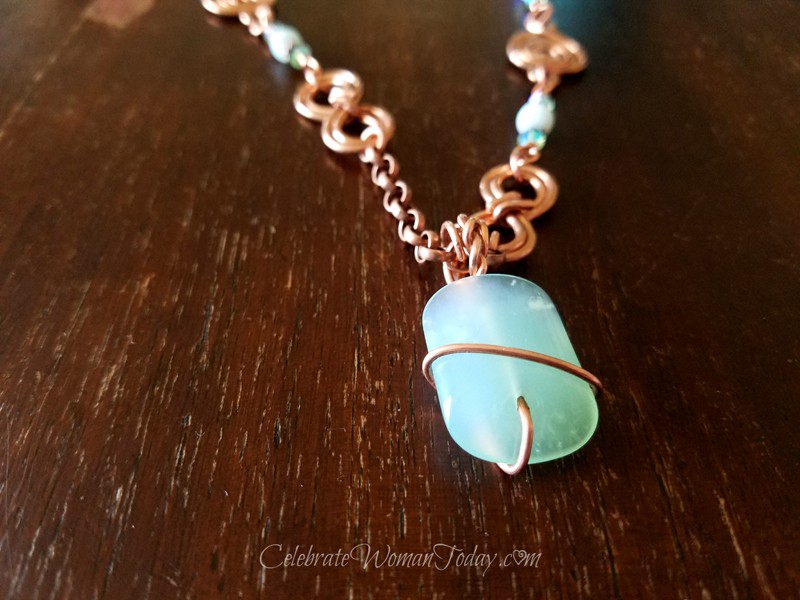 Lemon Chrysoprase Gemstone Pendant Copper Wire Wrapped Gemstone Pendant Copper Jewelry,Handmade Pendant Gemstone Pendant Gift For Her