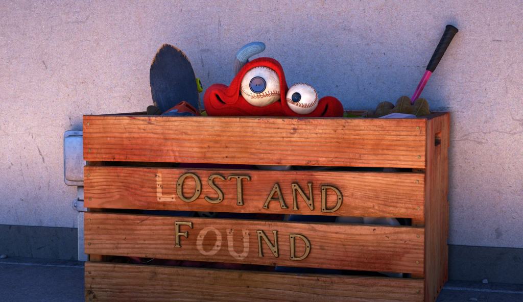 Pixar animation LOU, Lost And Found