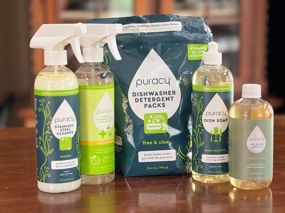 puracy non-toxic cleaning products for home