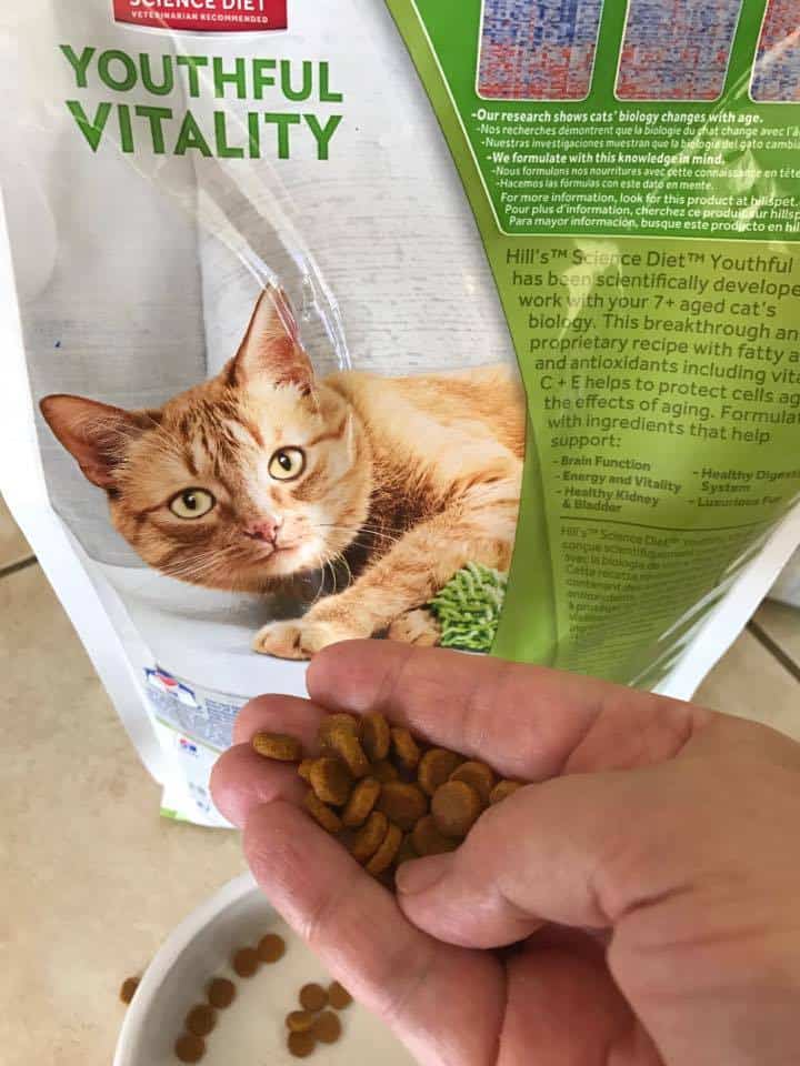 HILLS DIET Youthful Vitality Cat Food 