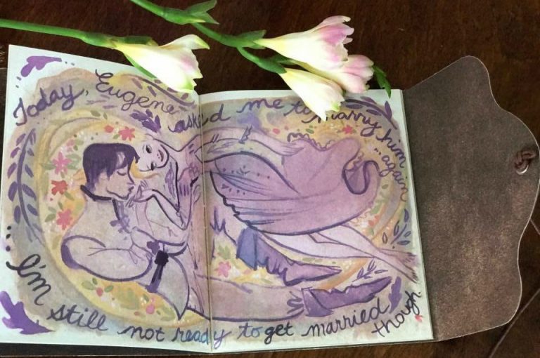 TANGLED Rapunzel Journal