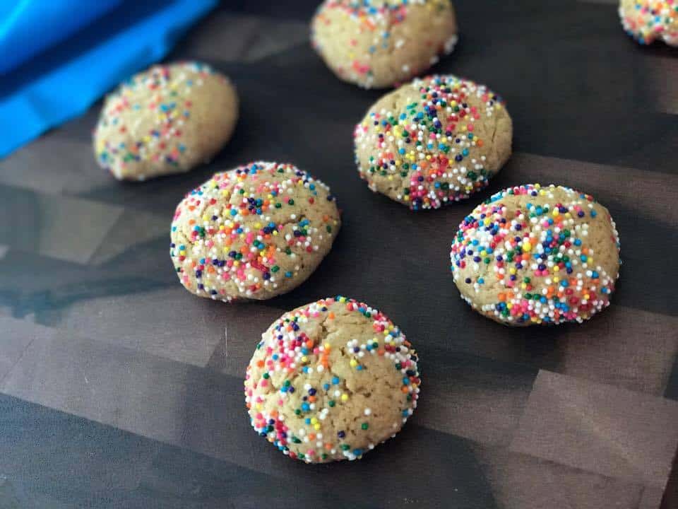 Birthday Cake Sugar Cookies Recipe
