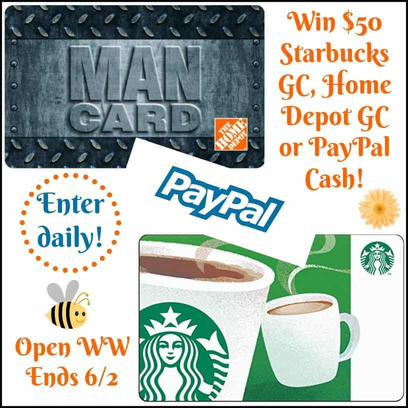 Fathers Day Gift Card Giveaway