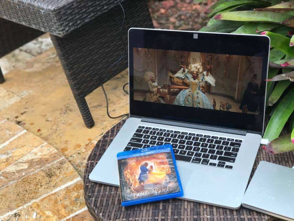 Beauty And The Beast blu-ray, Under the stars movie screening
