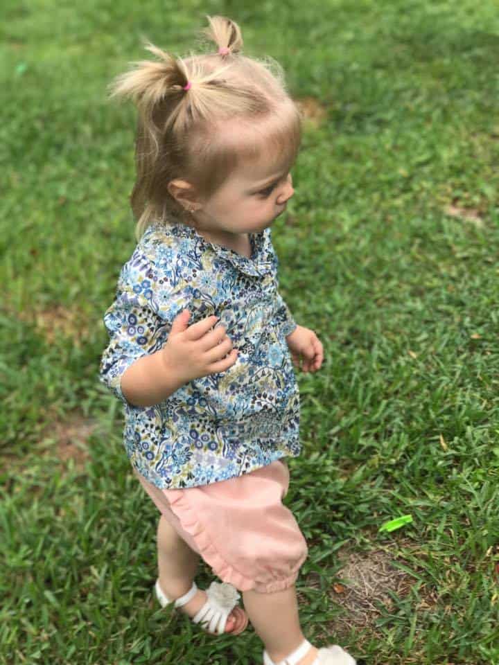 Little Goodall, Liberty Popover, Girls Outfit