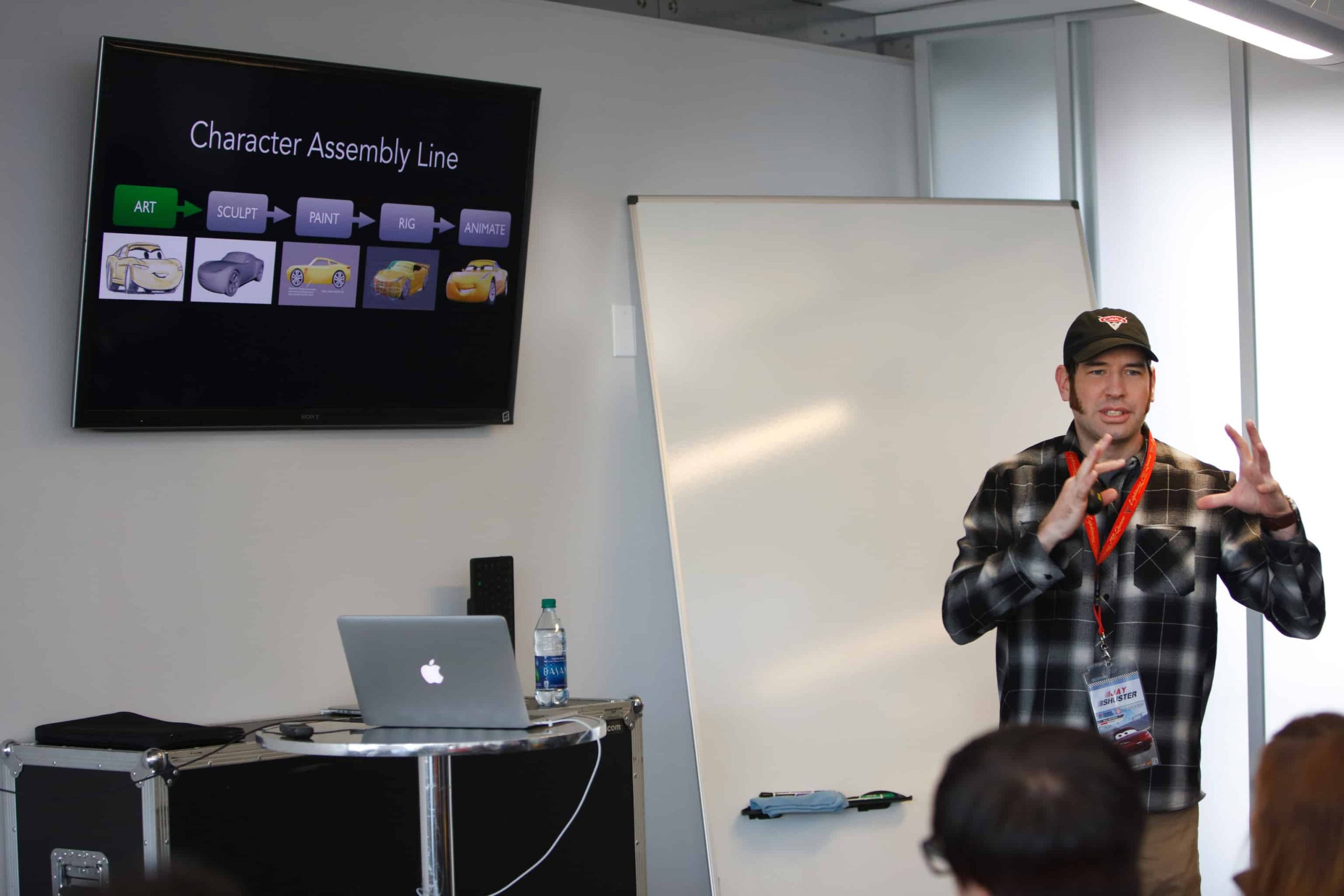 PIXAR Cars 3, animation process