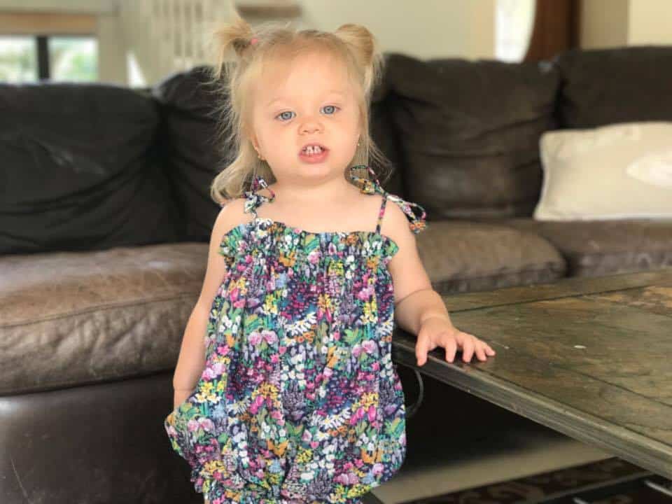 Little Goodall, Bubble Romper Girl Outfit
