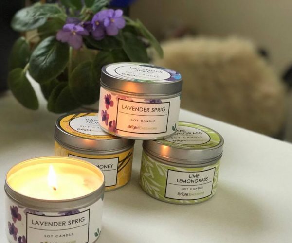 Bright Endeavors Soy Candles Celebration Giveaway