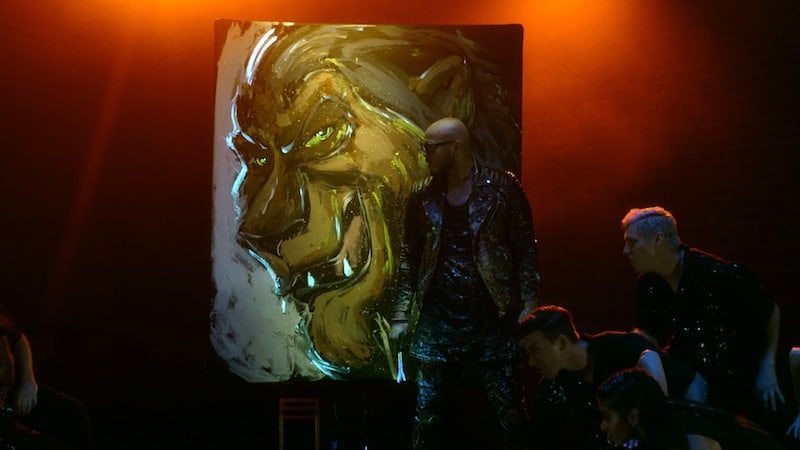 Lion King, David Garibaldi Painter