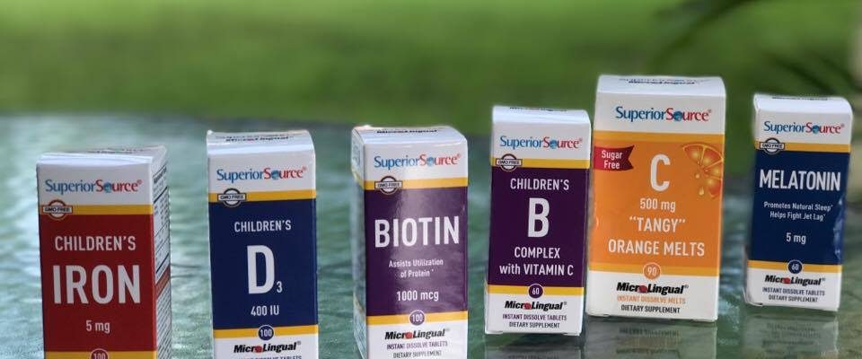Back To School Vitamins Reminders That Could Help. Superior Source Vitamins Offer Value