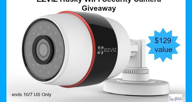 EZVIZ Husky Outdoor WiFi Security Camera Giveaway