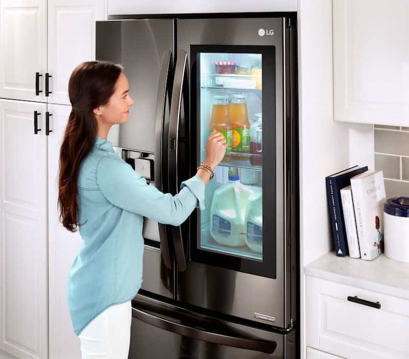 LG appliances InstaView Refrigerator