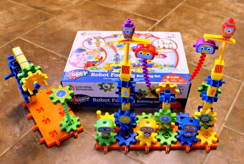 Encourage STEM Skills with the Robot Factory Building Set Celebrate