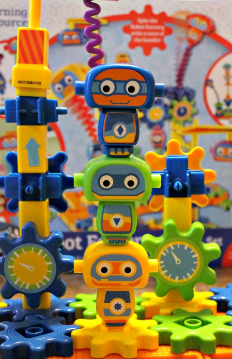 Encourage STEM Skills with the Robot Factory Building Set Celebrate