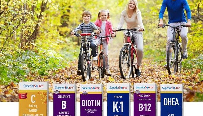 Stay Healthy And Vibrant As A Family With Superior Source Vitamins