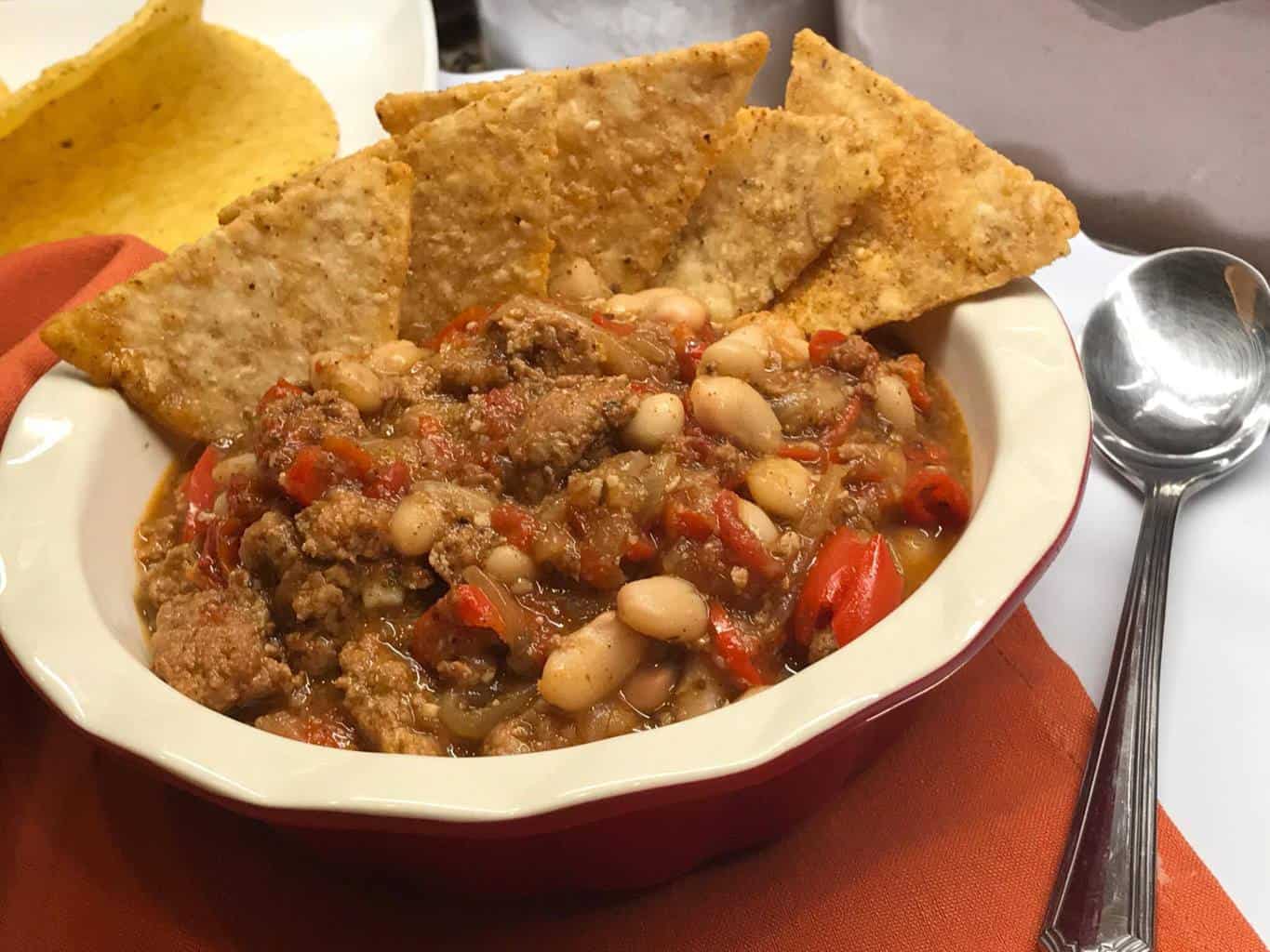 Turkey Chili Recipe with Beans