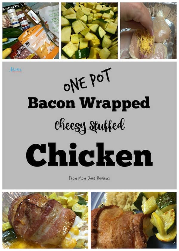 Bacon Wrapped Cheesy Stuffed Chicken Recipe, Easy Dinners