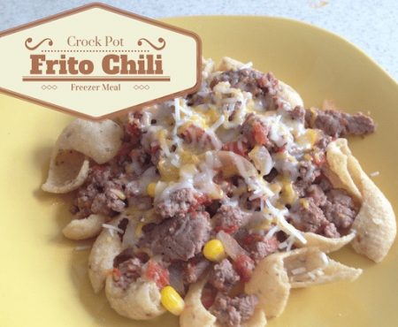 Slow Cooker Frito Chili #EasyDinners #RecipeIdeas For A Month