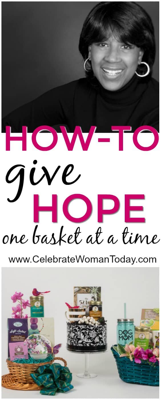 Breast Cancer Awareness Campaign, Celebrate Woman Today, Nancy Parker, Cup of Hope Baskets