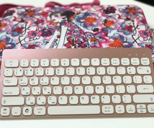 Power Your Workday With Penclic Keyboard KB3 In Pretty Pink