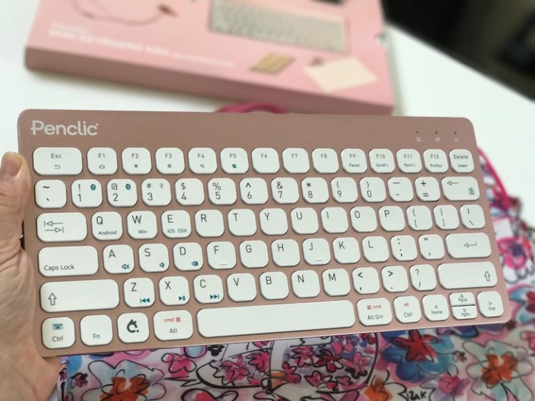Power Your Workday With Penclic Keyboard KB3 In Pretty Pink | Celebrate ...
