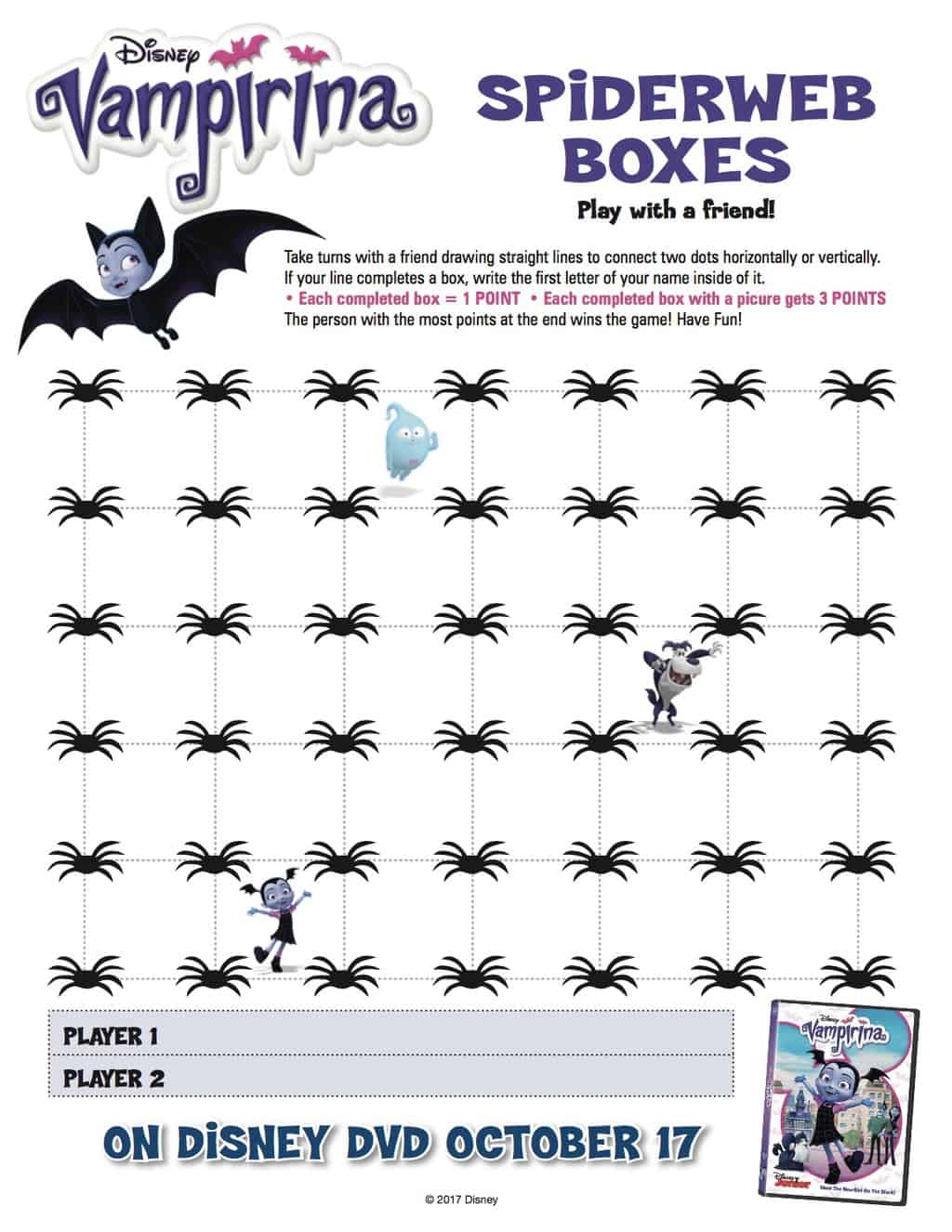 Vampirina Printables For Your Child To Celebrate Halloween Happily ...