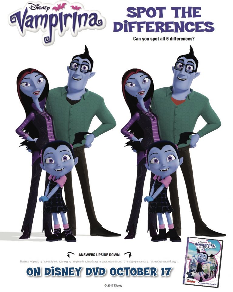 Vampirina Printables For Your Child To Celebrate Halloween Happily ...