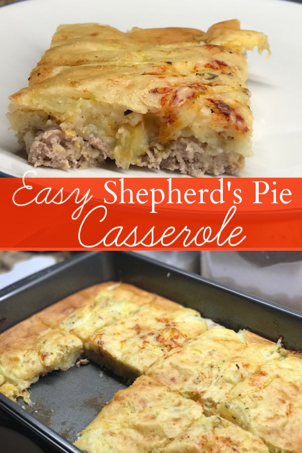 shepherd's pie casserole with prebiotics